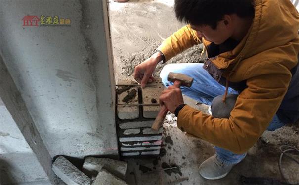 砌墙植筋工艺