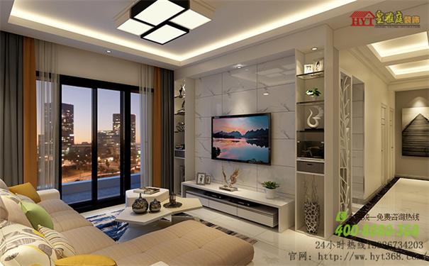 凤凰里电视背景效果图