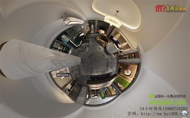 商业会所360全景效果图